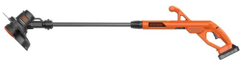 Aparador de Grama 10" (250MM) sem Fio, Powerconnect, Bateria 20V Li-ion (1,5 AH), 9000 Rotações por Black+Decker