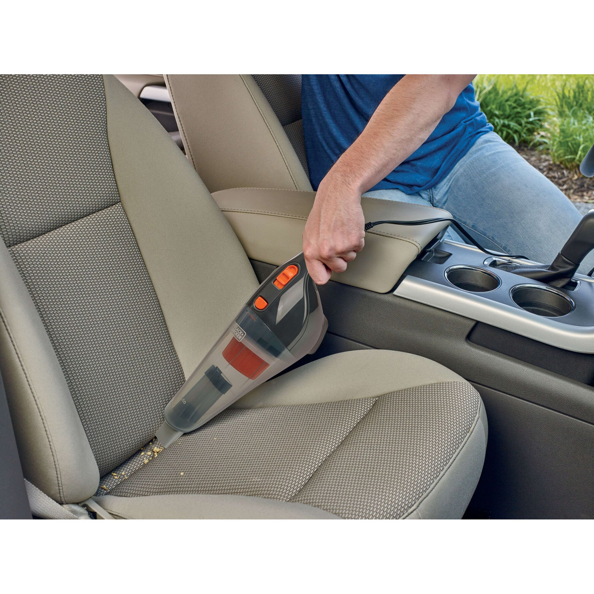 Aspirador de Automóveis 12V 370ML com 2 Acessórios Black+Decker — foto 4