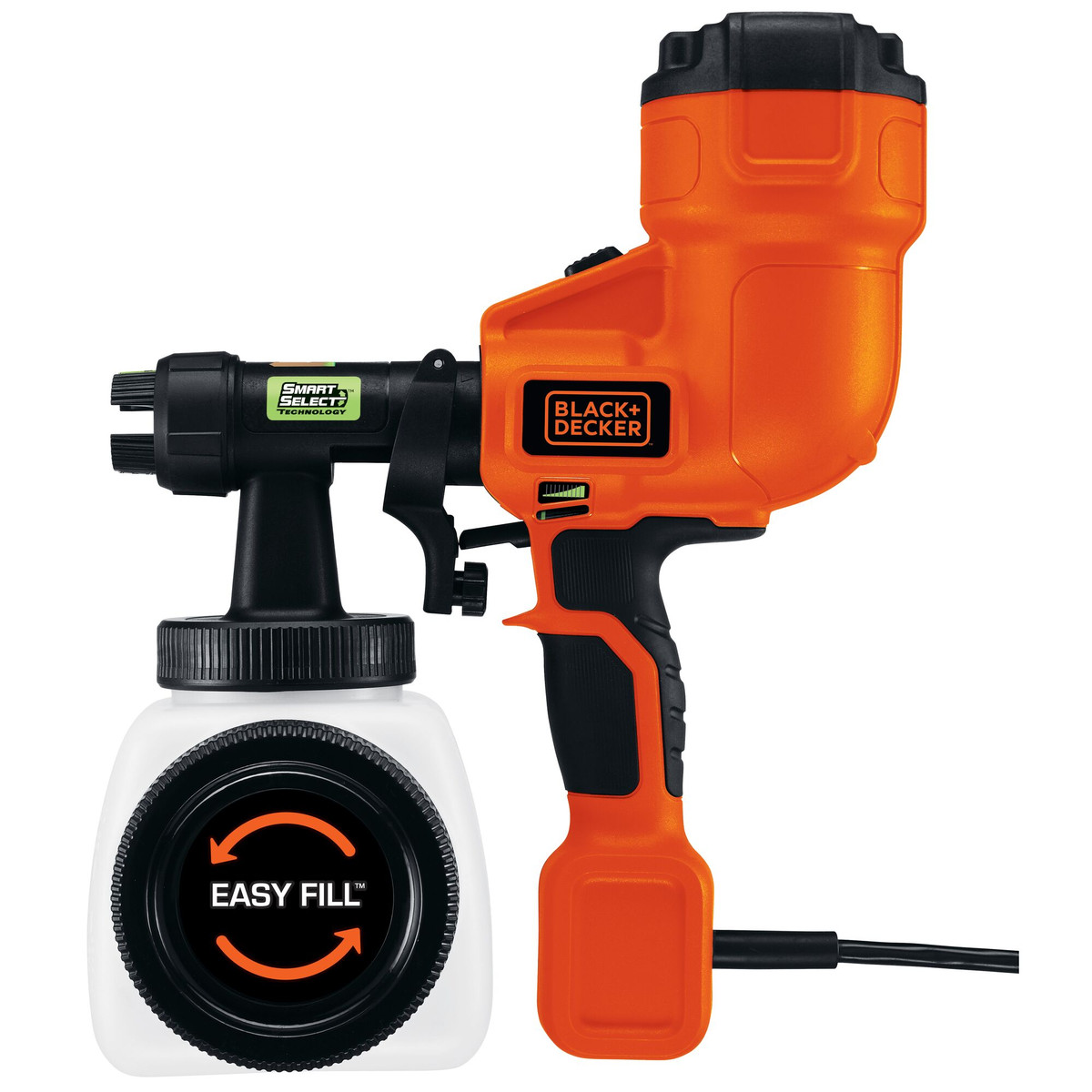 Pistola de Pintura e Pulverização 278W Hvlp - 220V Black+Decker