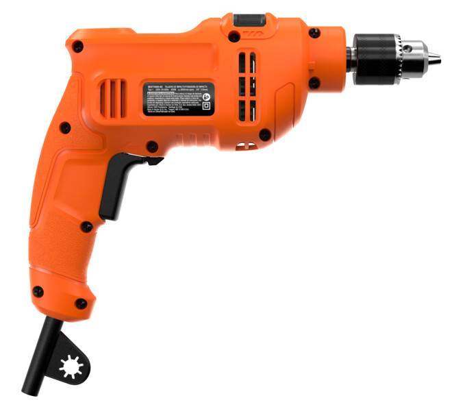 Furadeira de Impacto 3/8" (10MM) 450W 127V Black+Decker