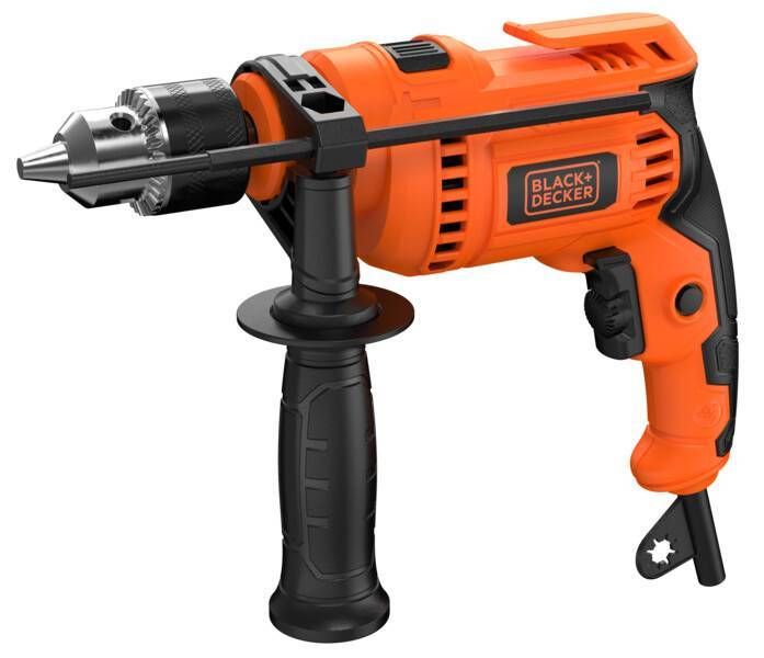 Furadeira de Impacto 1/2" (13MM) 650W com Velocidade Variável e Reversível 127V Black+Decker