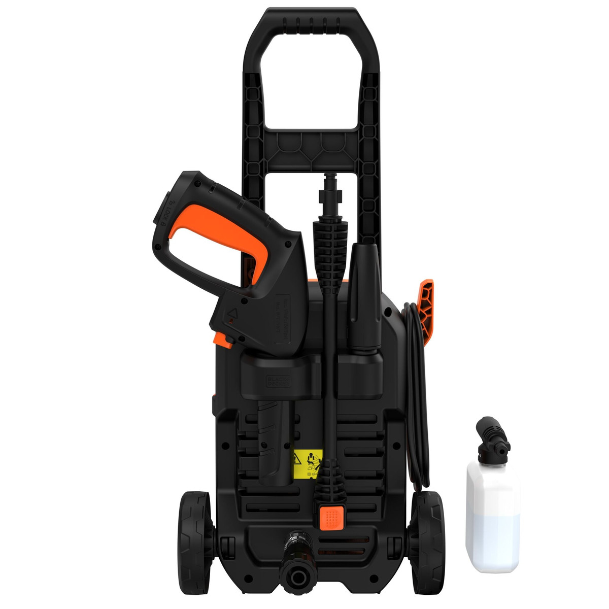 Lavadora de Alta Pressão 1740 Psi, 1500W, C/ Rodas - 220V Black+Decker — foto 4