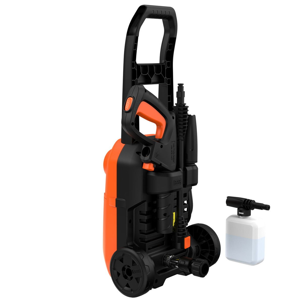 Lavadora de Alta Pressão 1740 Psi, 1500W, C/ Rodas - 220V Black+Decker — foto 5