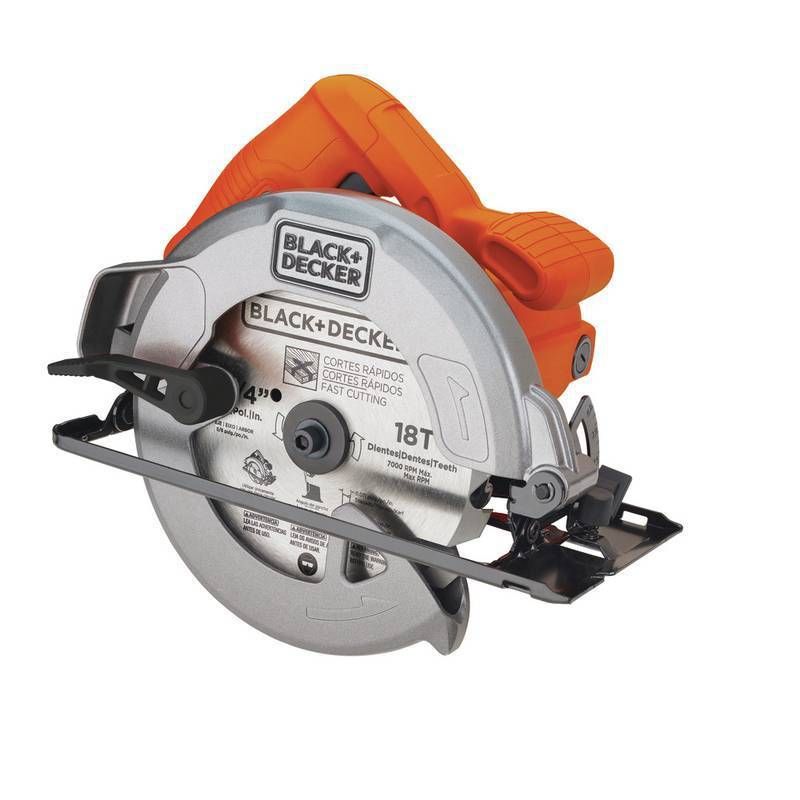 Serra Circular 7 1/4" (184MM) 1.400W - 220V - Nacional Black+Decker