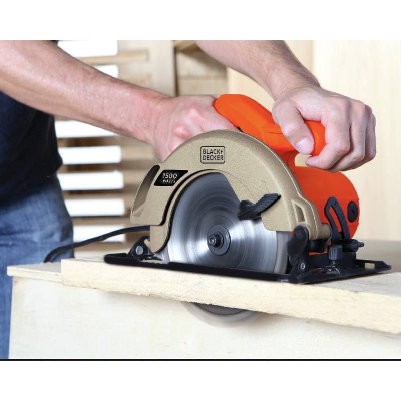 Serra Circular 7 1/4" (184MM) 1.500W - 127V Black+Decker
