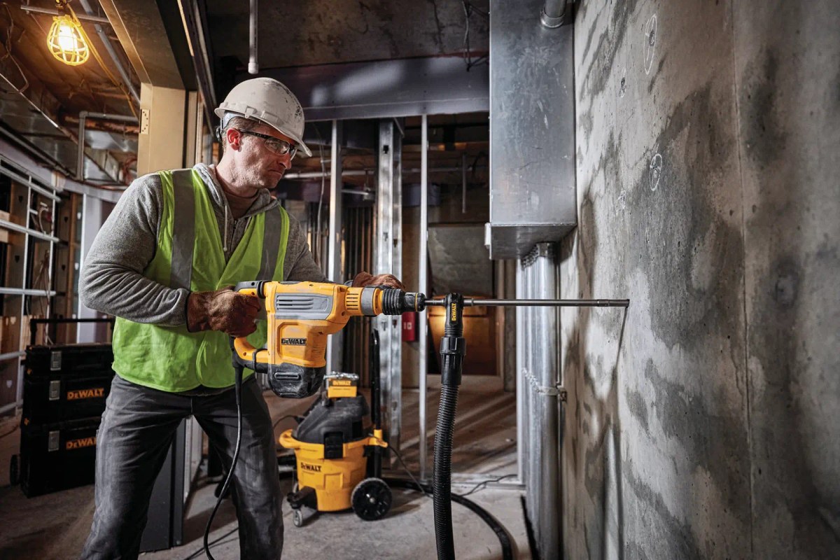 Martelo Perf/Romp Sds-max 1 -3/4" (45MM) 1.350W, 8J, 2 Modos, 6,9 KG, C/ Maleta, 220V DeWalt — foto 4