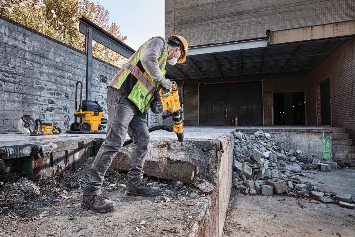 Martelo Rompedor Sds-max 1 -3/4" (45MM) 1.350W, 10.5J, 2 Modos, 7,4 KG, C/ Maleta, 220V DeWalt — foto 3