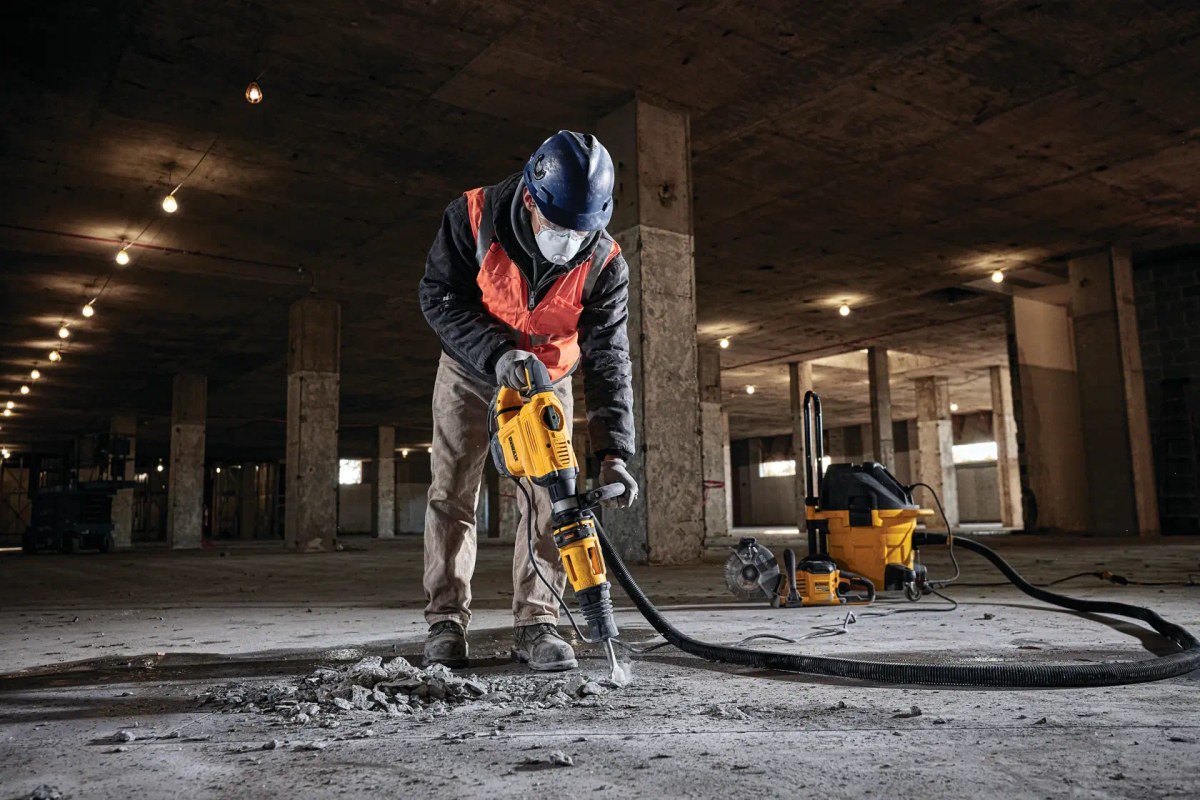 Martelo Rompedor Sds-max 1 -3/4" (45MM) 1.350W, 10.5J, 2 Modos, 7,4 KG, C/ Maleta, 220V DeWalt — foto 4