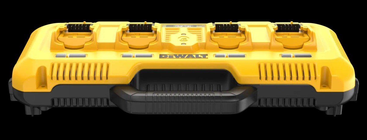 Multi Carregador Rápido 12V-20V MAX* Li-ion 4 Entradas, 8A 220V DeWalt — foto 2
