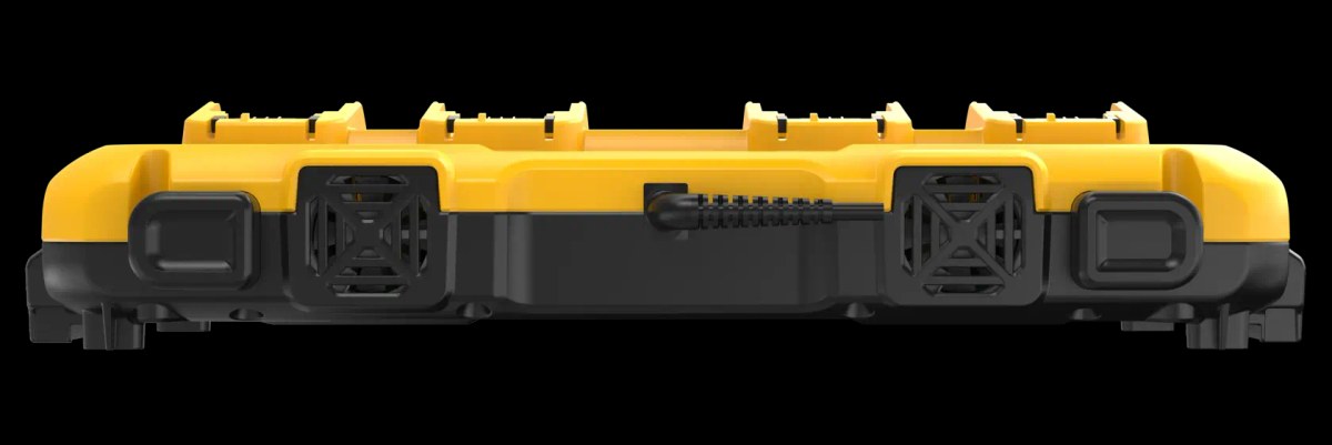 Multi Carregador Rápido 12V-20V MAX* Li-ion 4 Entradas, 8A 220V DeWalt — foto 4