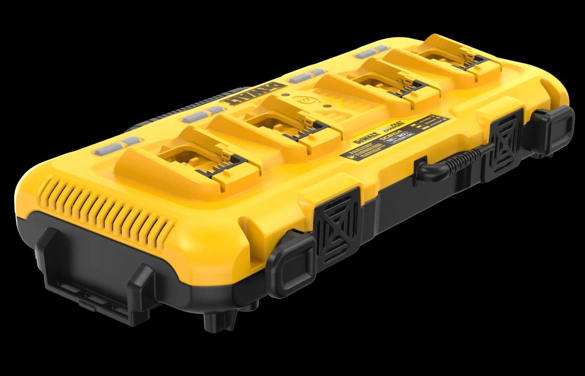 Multi Carregador Rápido 12V-20V MAX* Li-ion 4 Entradas, 8A 220V DeWalt — foto 5