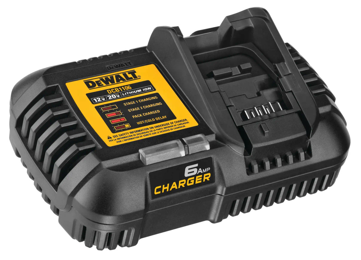 Carregador Rápido 20V MAX* Li-ion 6A 220V DeWalt