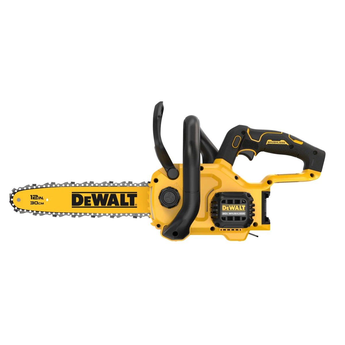 Eletroserra 20V MAX* Li-ion, Brushless, 12" (30CM), Lubrificação Automática, sem Bateria e Carregado DeWalt — foto 2