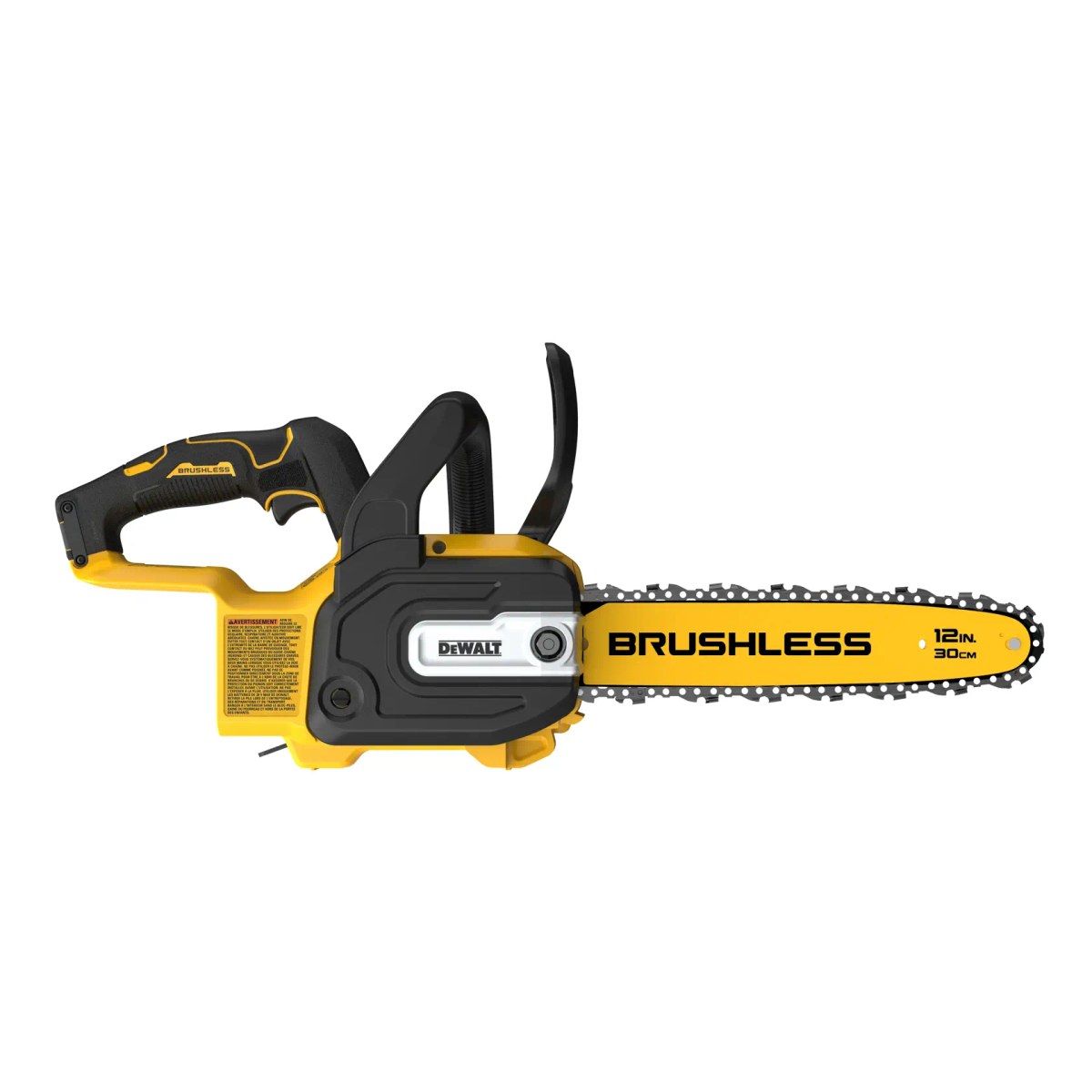 Eletroserra 20V MAX* Li-ion, Brushless, 12" (30CM), Lubrificação Automática, sem Bateria e Carregado DeWalt — foto 4