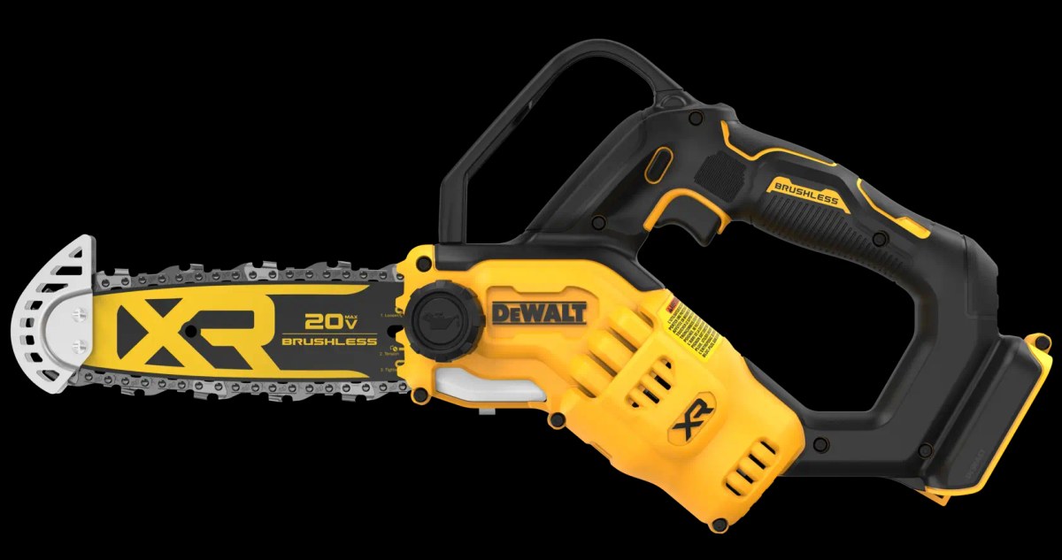 Eletroserra de Poda 20V MAX* Li-ion, Brushless, 8" (20CM), sem Bateria e Carregador DeWalt — foto 2