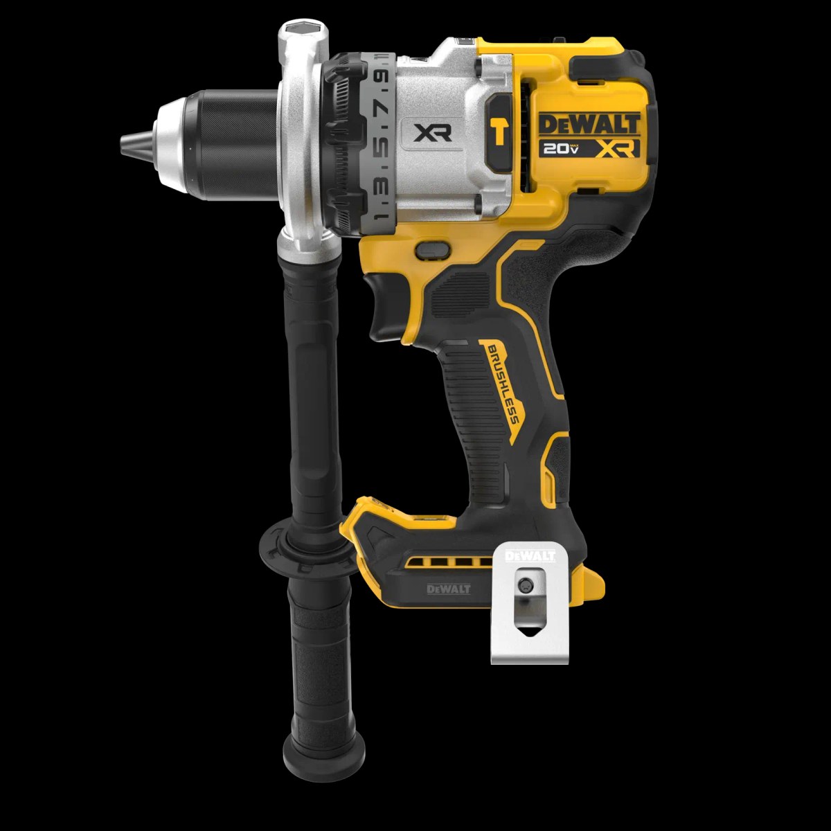 Parafusadeira/Furadeira de Impacto 1/2" (13MM) 20V MAX* Li-ion, Brushless, sem Bateria e Carregador DeWalt — foto 2