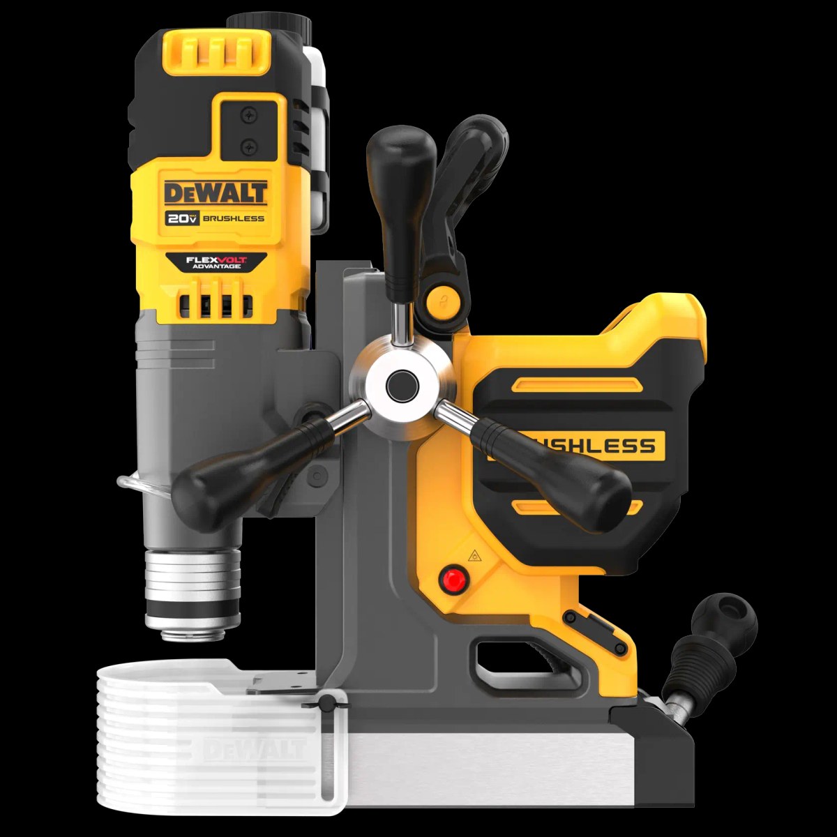 Furadeira Base Magnética 2" (50MM) 20V MAX* e Flexvolt Advantage Li-ion Brushless sem Bateria e Car DeWalt — foto 2