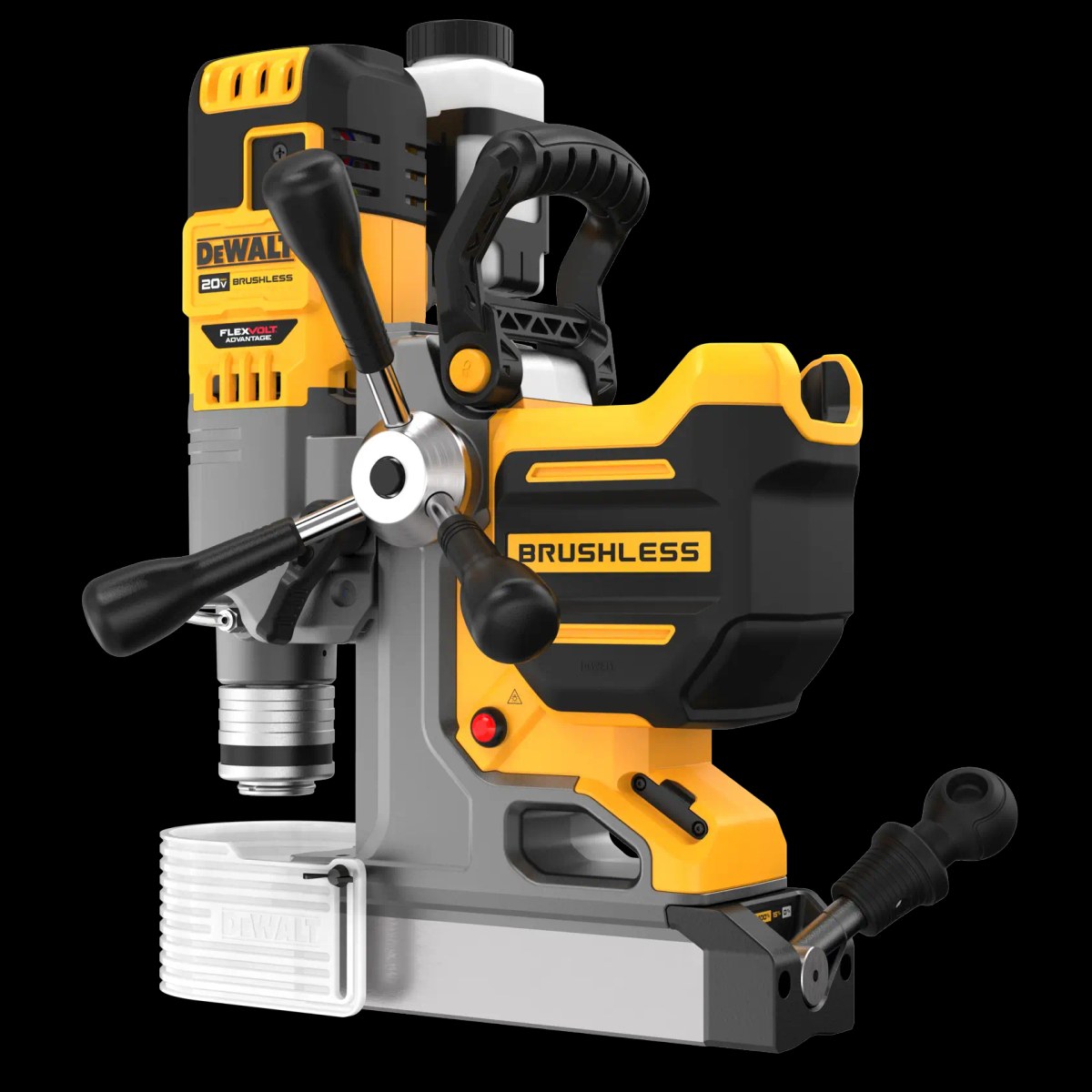 Furadeira Base Magnética 2" (50MM) 20V MAX* e Flexvolt Advantage Li-ion Brushless sem Bateria e Car DeWalt — foto 5