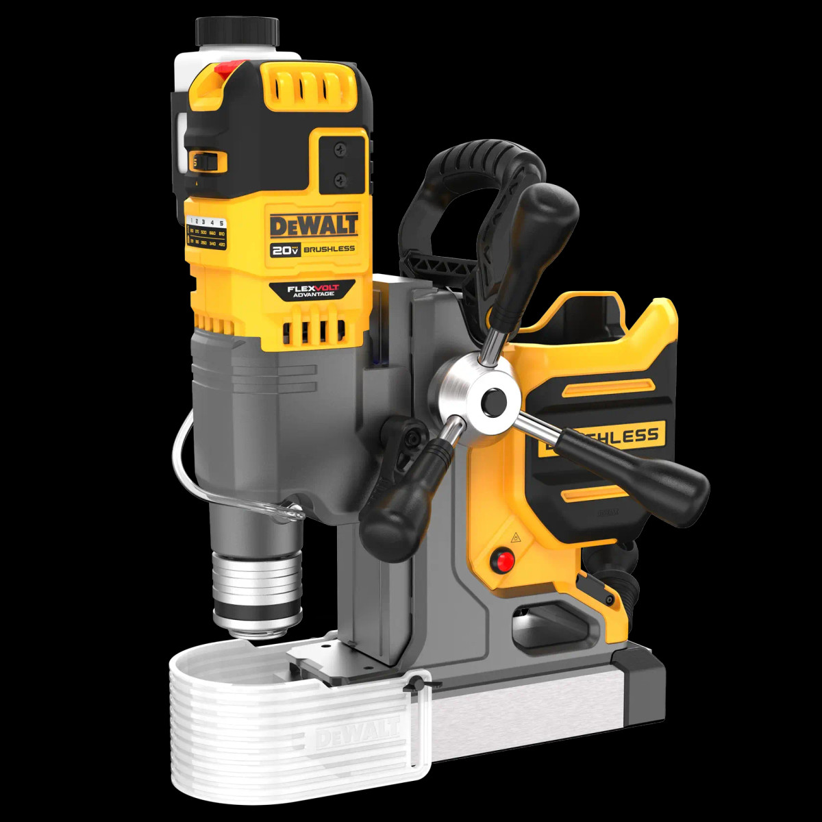 Furadeira Base Magnética 2" (50MM) 20V MAX* e Flexvolt Advantage Li-ion Brushless sem Bateria e Car DeWalt