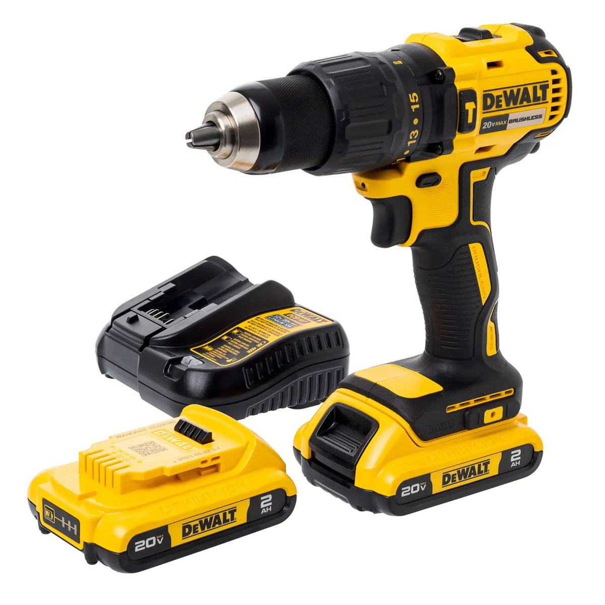 Parafusadeira/Furadeira de Impacto 1/2" (13MM) 20V MAX* Li-ion, Brushless 2 Baterias 2AH, (DCB203) Carregador Bivolt (d DeWalt — foto 5
