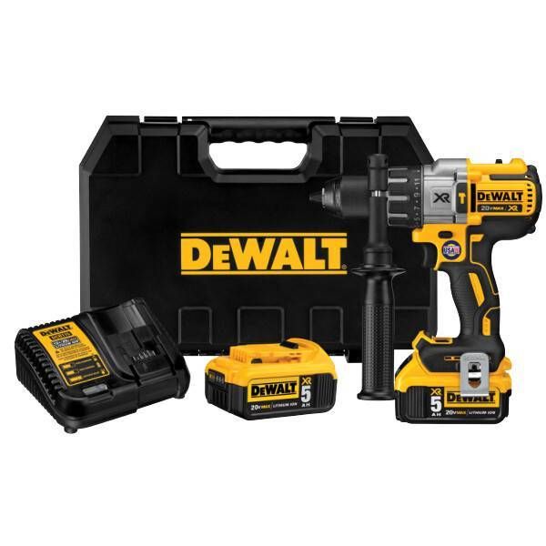 Parafusadeira/Furadeira de Impacto 1/2" (13MM) 20V MAX* Li-ion, Brushless, C/ 2 Baterias (DCB205), Carg Bivolt (dcb DeWalt