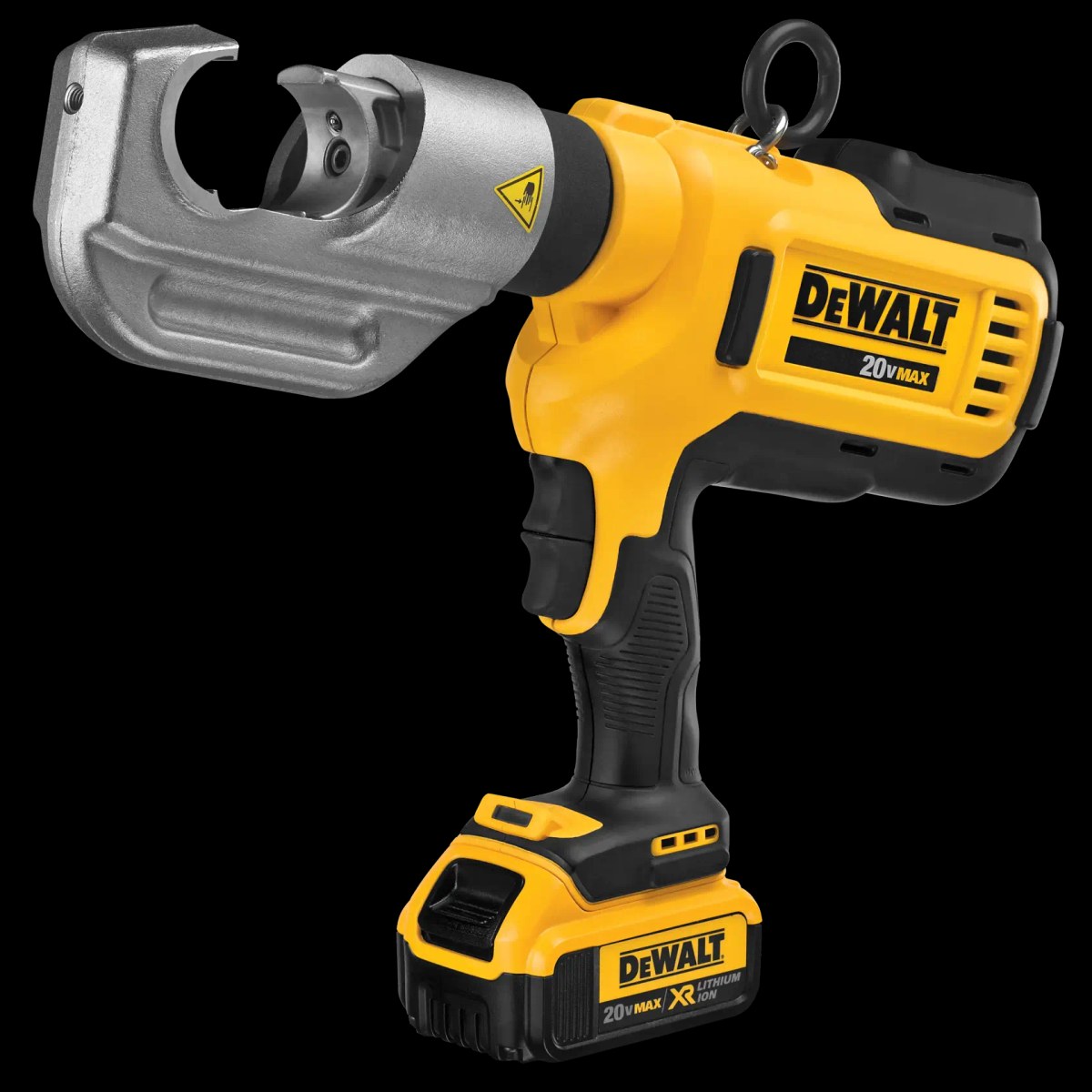 Crimpador de Cabos 12 Toneladas 20V MAX* Li-ion 2 Baterias 4AH e Carregador Bivolt DeWalt — foto 3