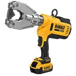 Crimpador de Cabos sem Matriz 6 Toneladas 20V MAX* Li-ion 2 Baterias 4AH e Carregador Bivolt DeWalt
