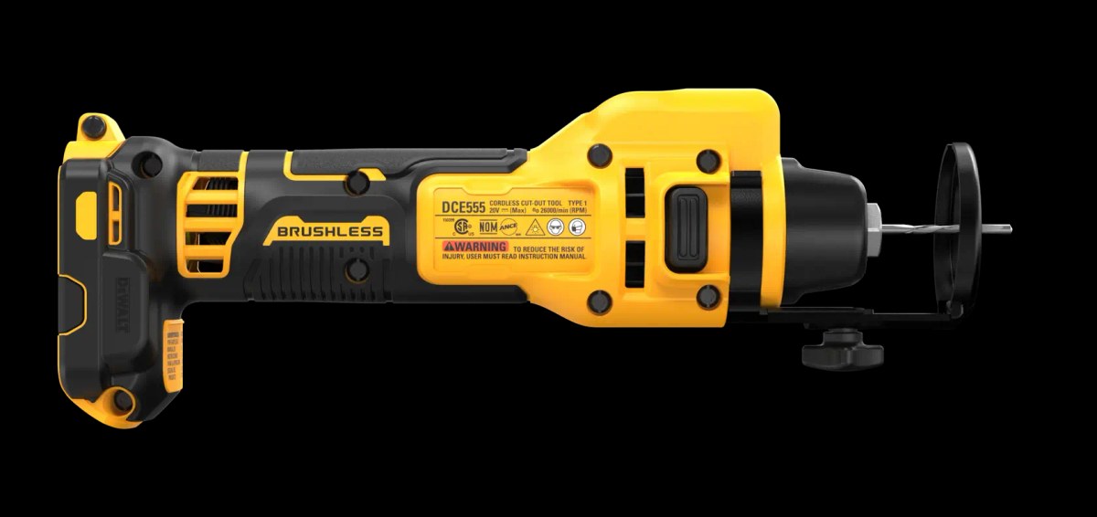 Recortadora Multidirecional Drywall 20V MAX* Li-ion, sem Bateria e Carregador DeWalt — foto 4