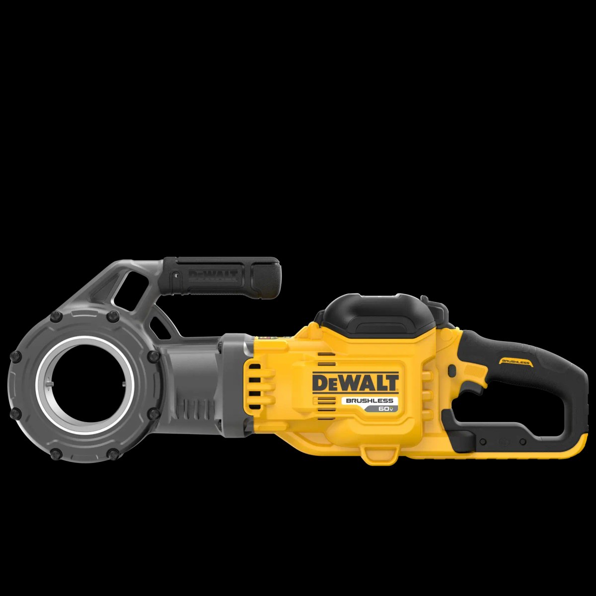 Rosqueadeira de Tubos 60V MAX* Flexvolt com 6 Cabeçotes e 2 Baterias Resist a Óleo 9AH, Garreg 220V DeWalt — foto 2