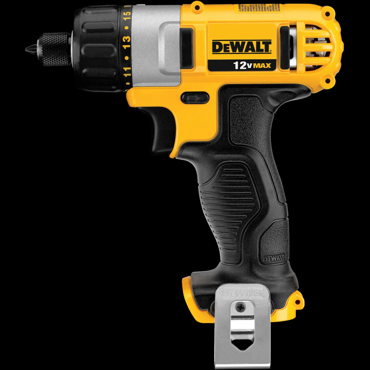Parafusadeira 1/4" (6,35MM), 12V MAX* Li-ion, 2 Baterias 1.5AH, (DCB120) Carregador Bivolt e Bolsa DeWalt