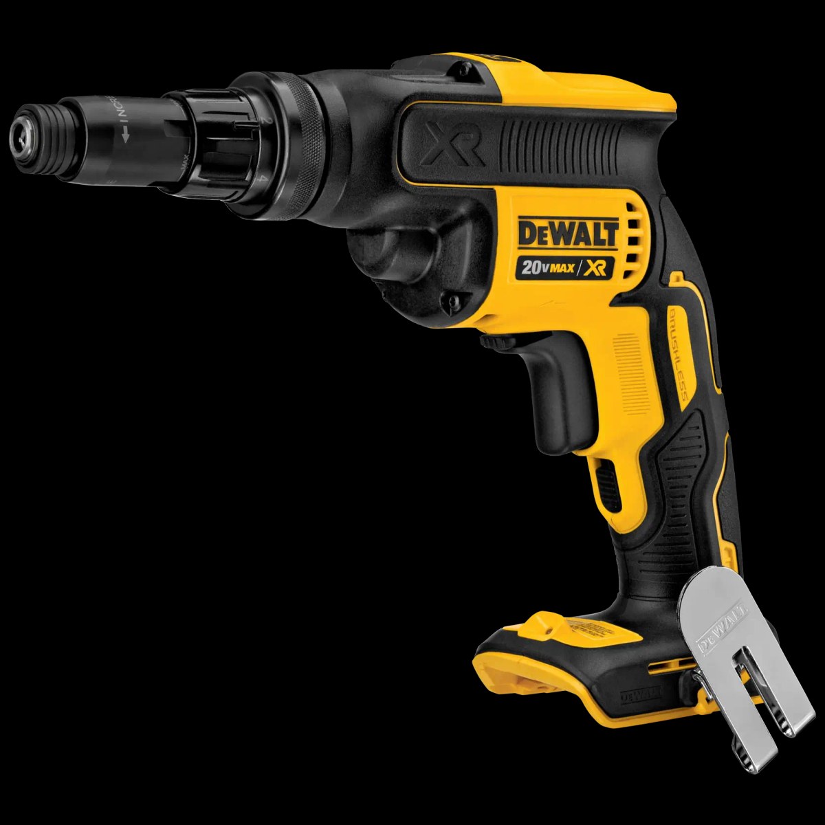 Parafusadeira .1/4" (6,35MM) com Controle de Torque 20V MAX* Li-ion Brushless, sem Bateria e Carregador DeWalt — foto 2