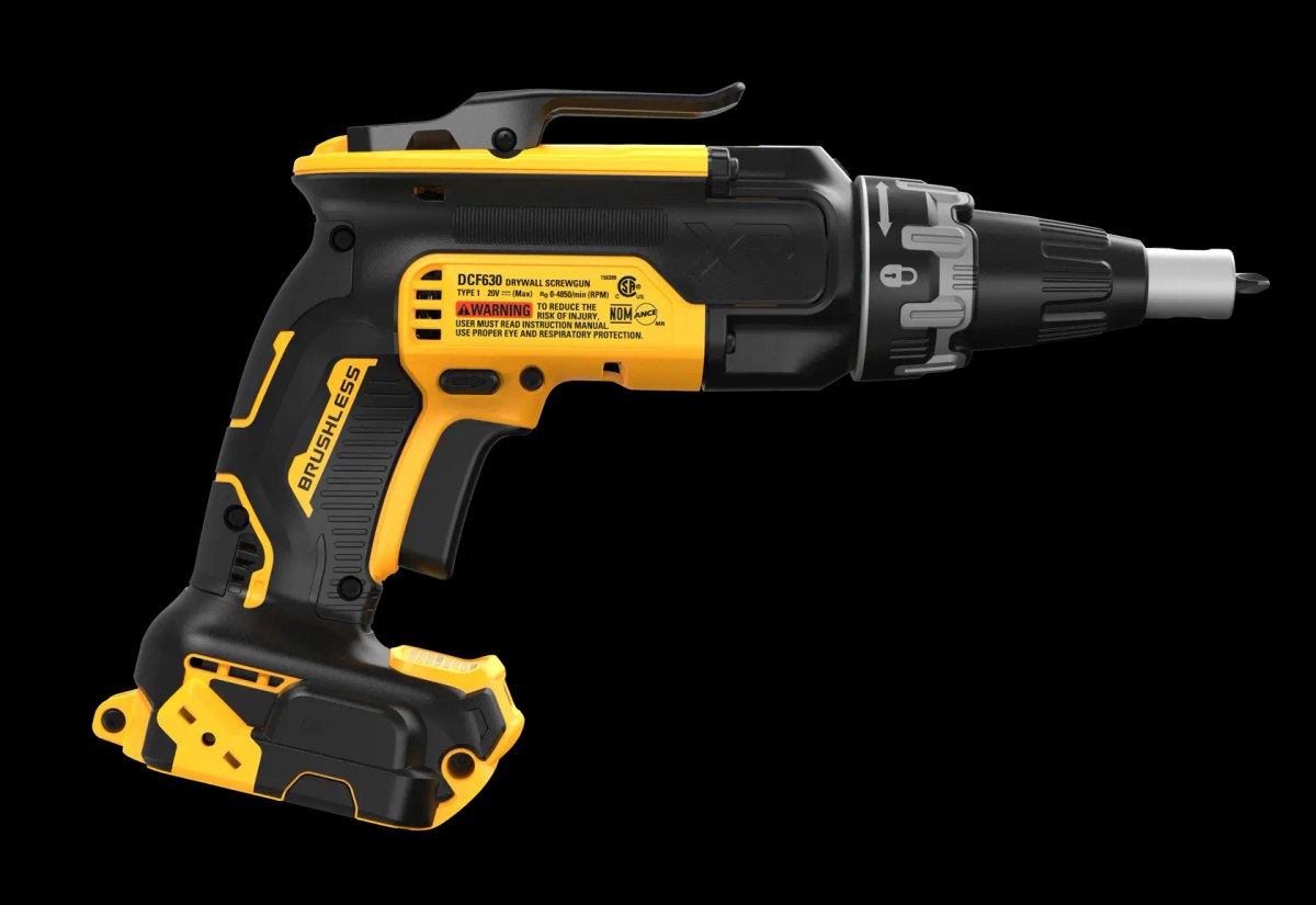 Parafusadeira Drywall Brushless 20V MAX* Li-ion sem Bateria e Carregador DeWalt — foto 4