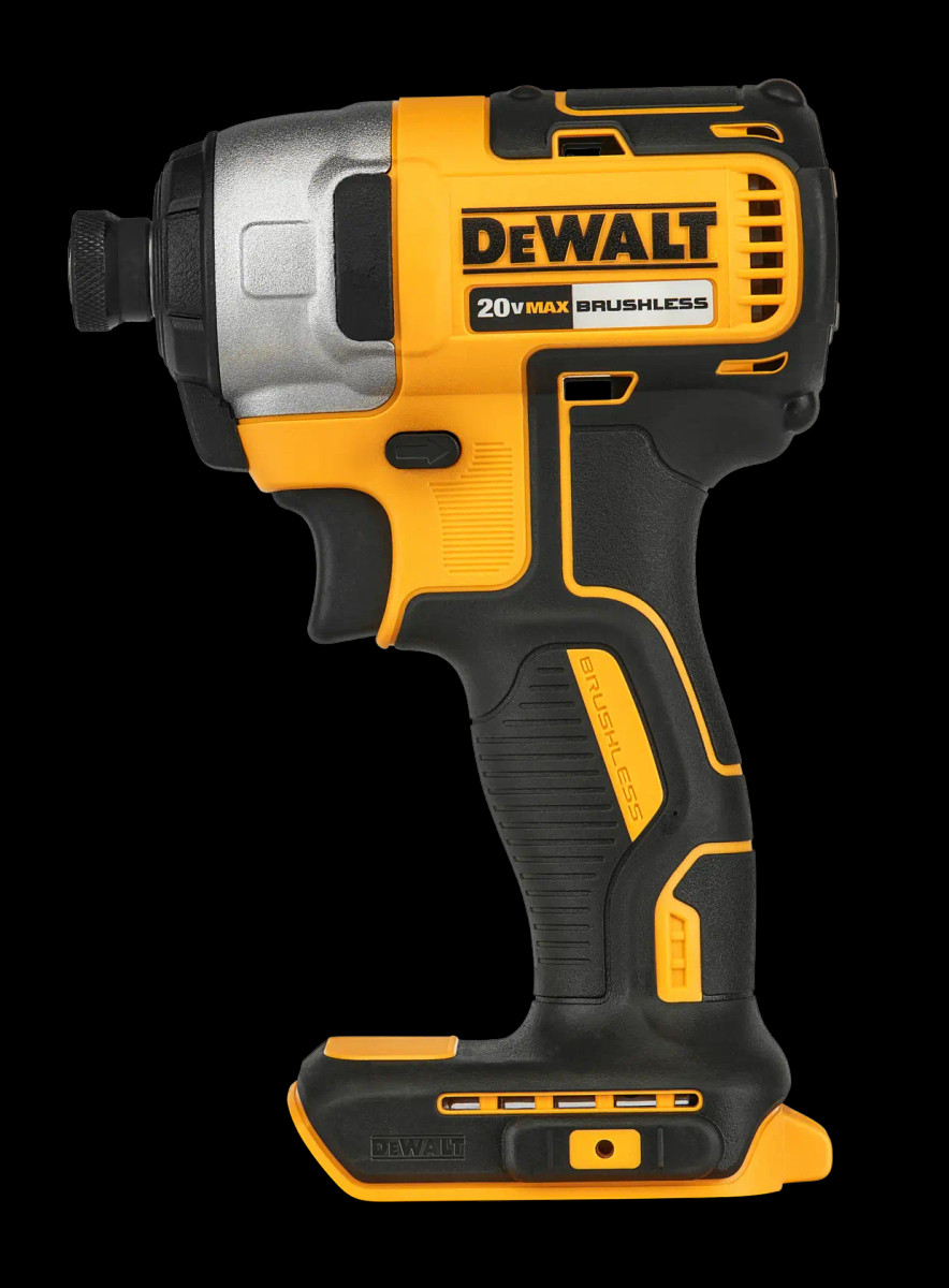 Parafudeira Impacto 1/4" (6,35MM) 20V MAX* Li-ion, Brushless 2 Baterias 2AH, (DCB203) Carregador 220V (DCB10 DeWalt