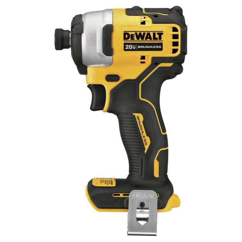Parafusadeira Impacto Atomic 1/4" (6,35MM) 20V MAX* Li-ion, Brushless, 2 Baterias 2AH, (DCB203) Carregador DeWalt