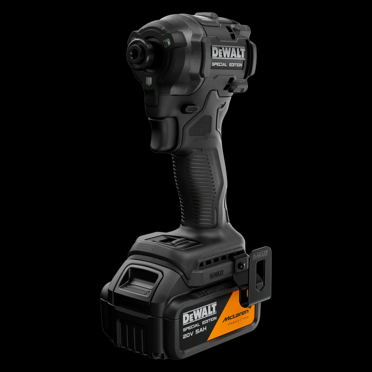 Kit Dewalt X Mclaren Parafusadeira Impacto 1/2" (13MM) C/ 2 Baterias 5.0AH, Carregador e Maleta T-stack DeWalt