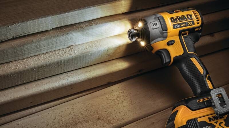Parafusadeira Impacto 1/4" (6,35MM) 20V MAX* Li-ion Brushless, sem Bateria e Carregador DeWalt