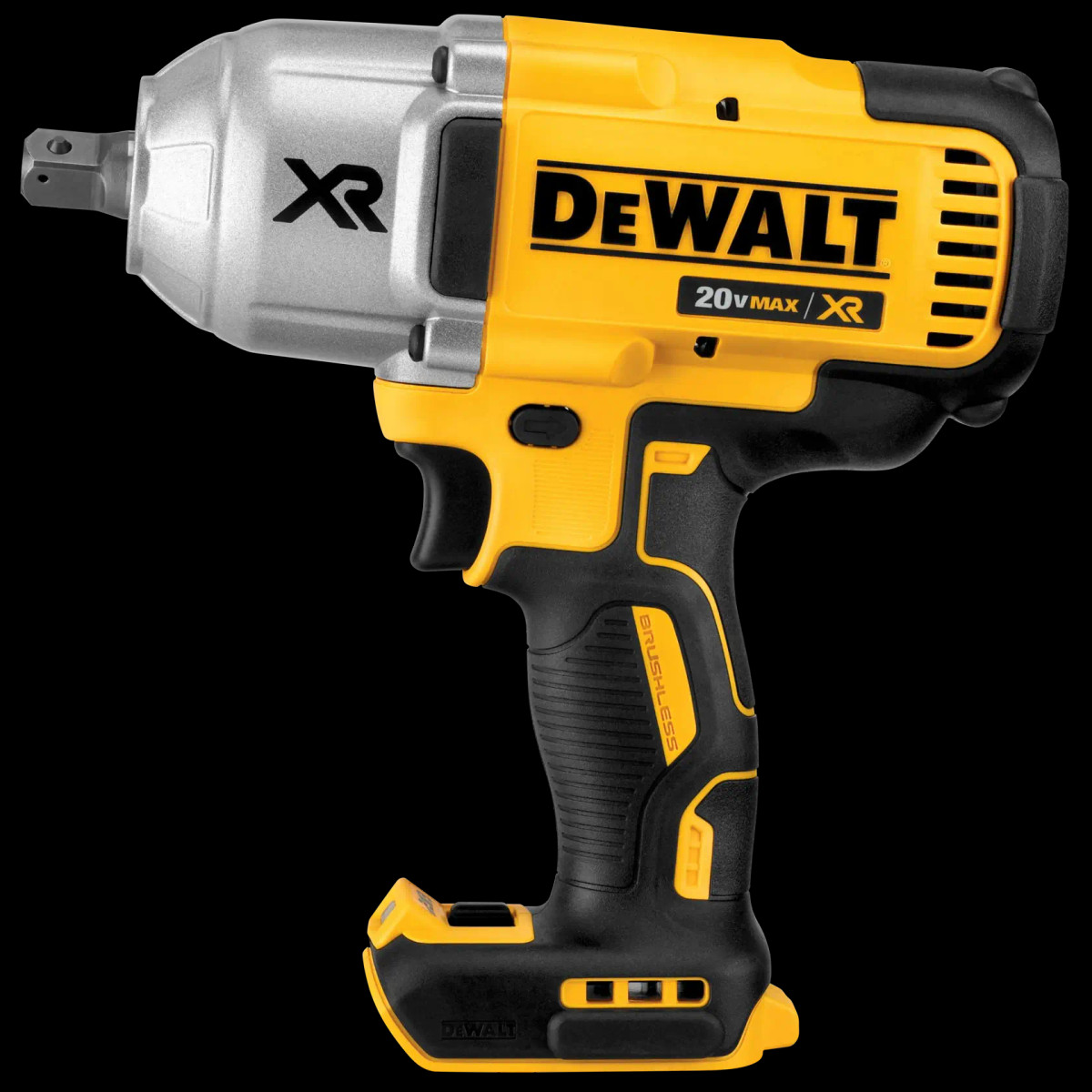 Chave de Impacto 1/2" (13MM) 20V MAX* Li-ion, Brushless, 950NM sem Bateria e Carregador DeWalt