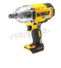 Chave de Impacto 1/2" (13MM) 20V MAX* Li-ion, Brushless, 950NM sem Bateria e Carregador DeWalt