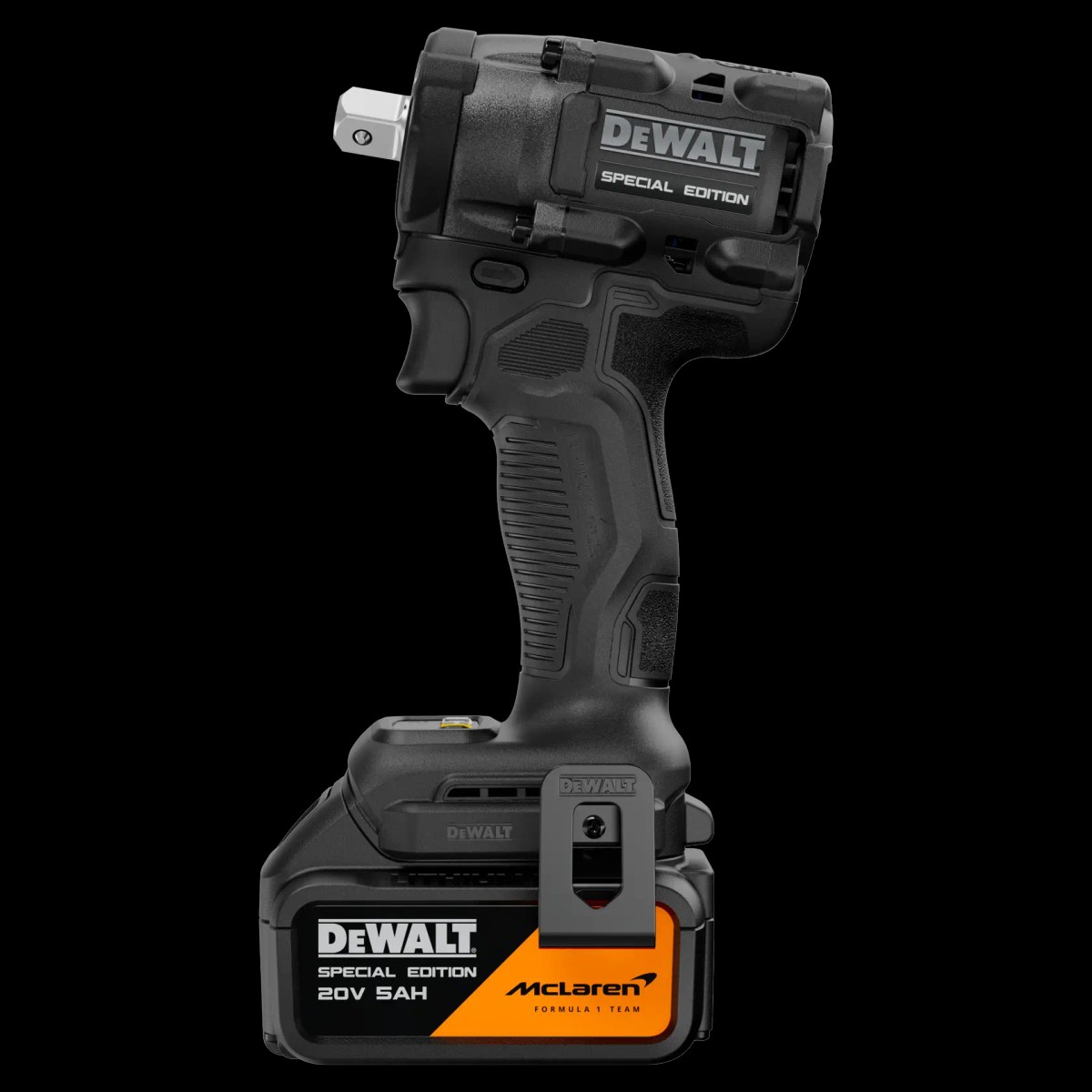 Kit Dewalt X Mclaren Chave de Impacto Atomic 1/2" (13MM) C/ 2 Baterias 5.0AH, Carregador e Maleta T DeWalt — foto 2