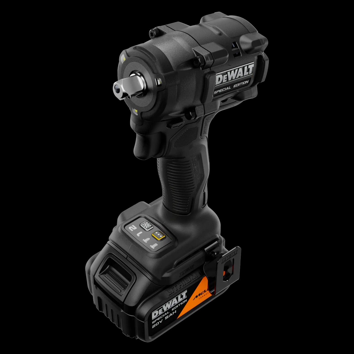 Kit Dewalt X Mclaren Chave de Impacto Atomic 1/2" (13MM) C/ 2 Baterias 5.0AH, Carregador e Maleta T DeWalt — foto 3