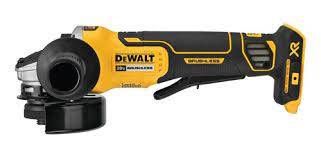 Esmerilhadeira Angular 4 1/2"-5" (115MM-125MM) 20V MAX* Li-ion, Brushless sem Bateria e Carregador DeWalt