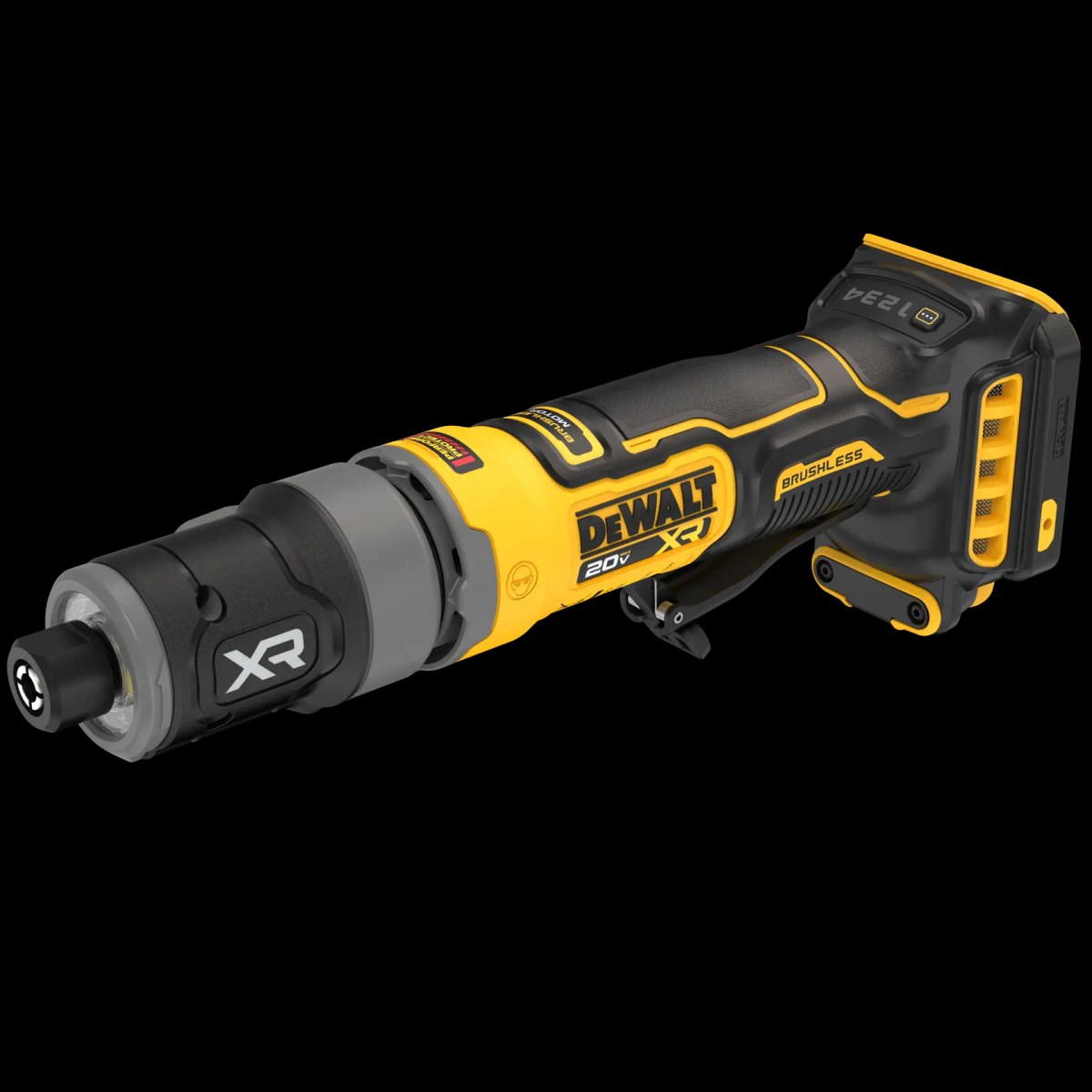 Retificadeira Reta Compacta 20V MAX* XR® Brushless sem Bateria e Carregador DeWalt — foto 3