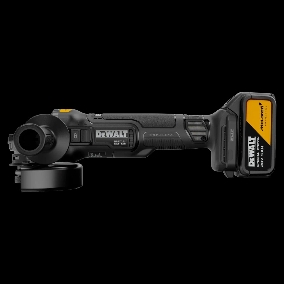 Kit Dewalt X Mclaren Esmerilhadeira 5" (125MM) C/ 2 Baterias 5.0AH, Carregador e Maleta T-stack DeWalt — foto 2