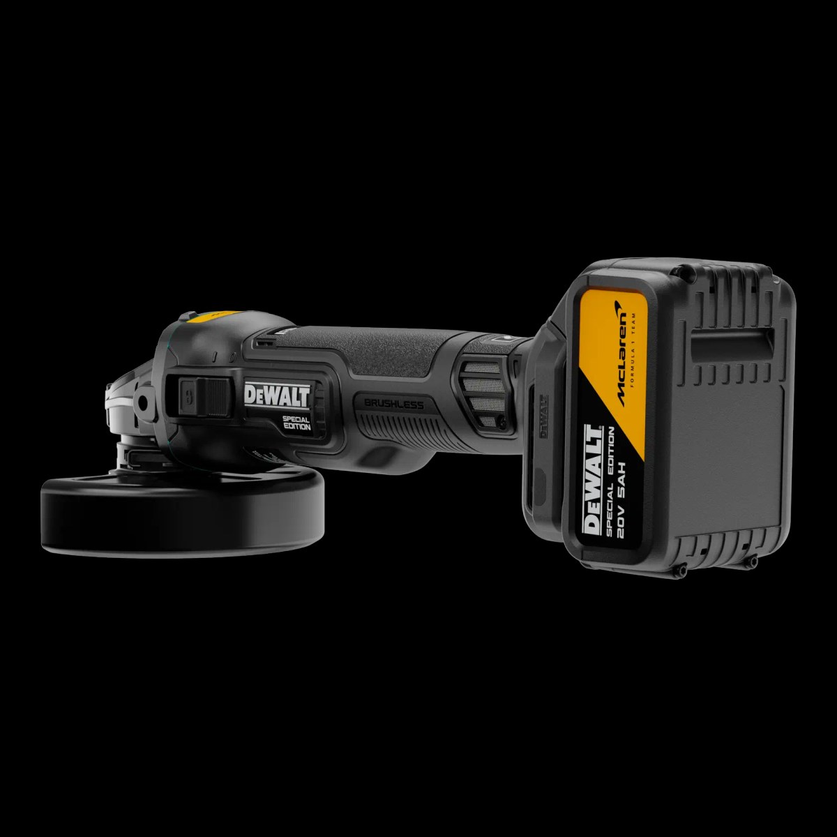 Kit Dewalt X Mclaren Esmerilhadeira 5" (125MM) C/ 2 Baterias 5.0AH, Carregador e Maleta T-stack DeWalt — foto 5