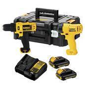 Combo Parafusadeira/Furadeira Impacto 3/8" (10MM) e Parafusadeira de Impacto 1/4" (6,35MM) 12V MAX* Li-ion. 2 Baterias 1.5AH, DeWalt