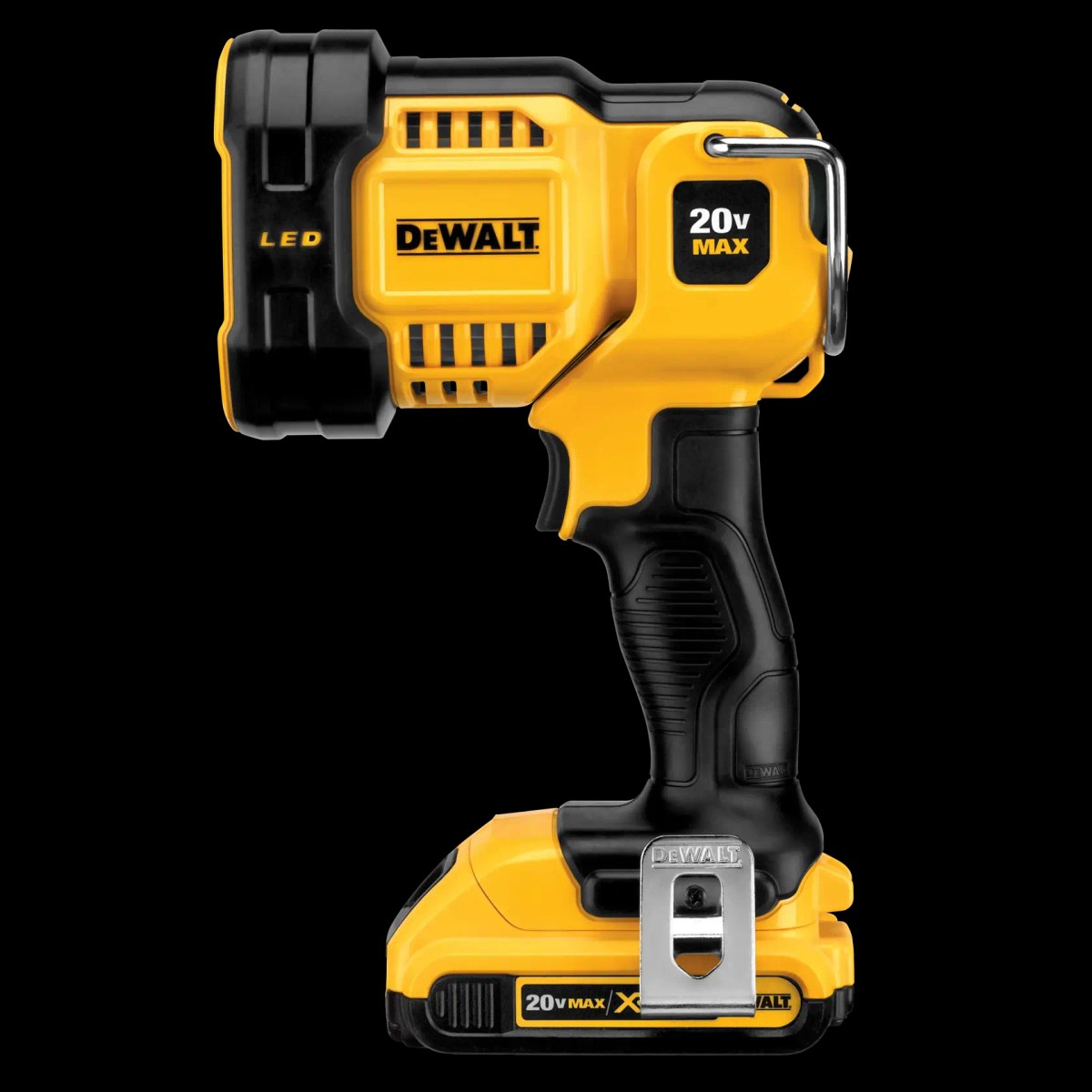Lanterna LED Profissional Spotlight 20V MAX* Flexvolt Li-ion sem Bateria e Carregador DeWalt — foto 3