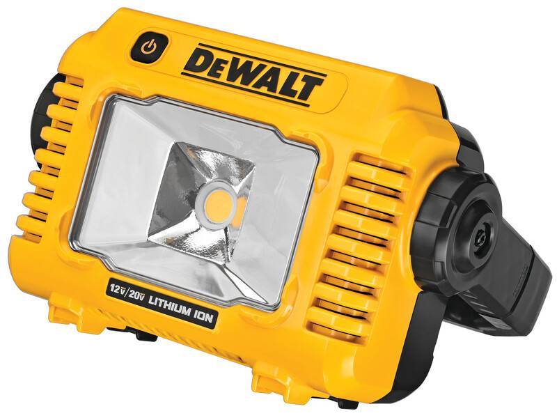Refletor LED Profissional 12/20V MAX* e Flexvolt Li-ion sem Bateria e Carregador DeWalt
