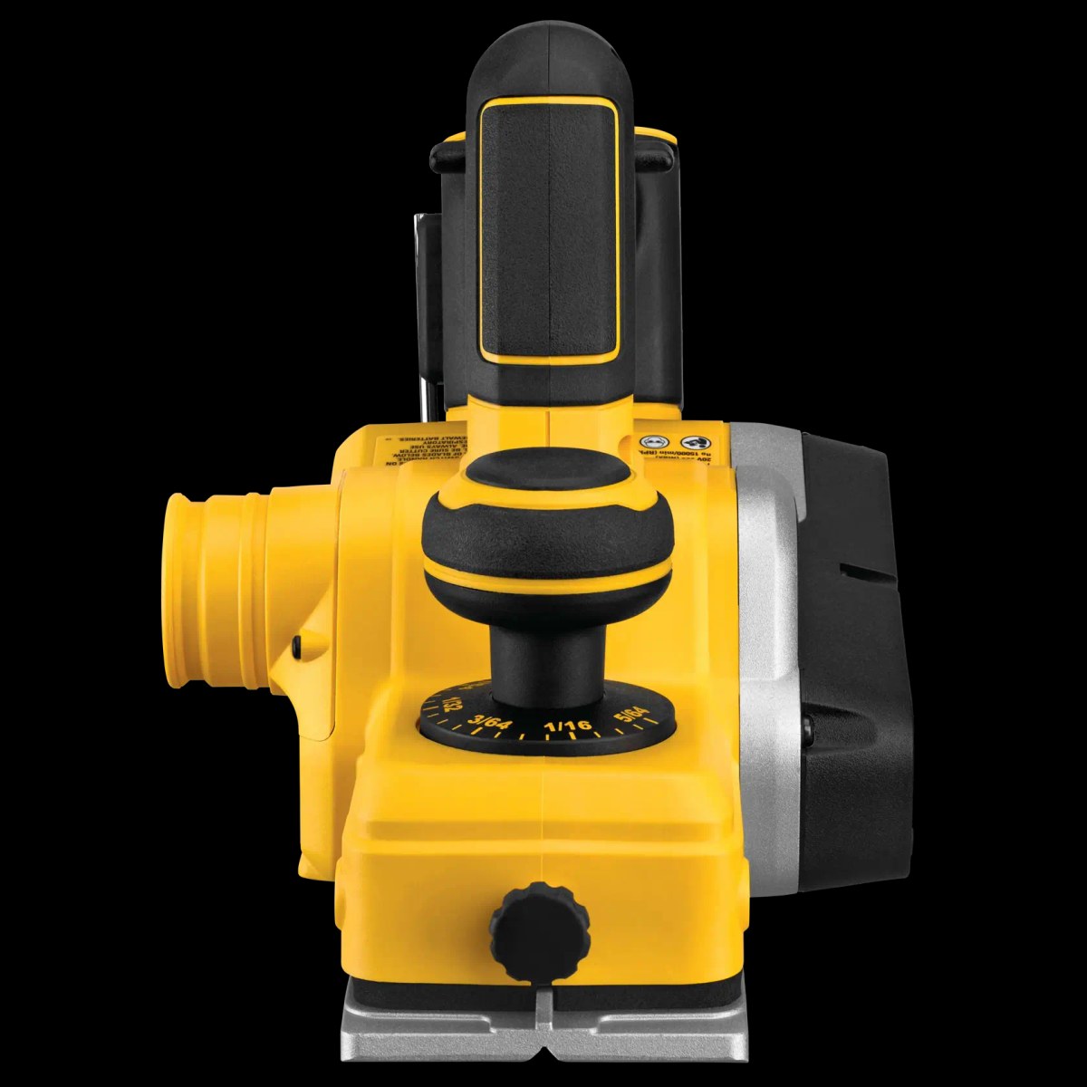 Plaina 20V MAX* Li-ion Brushless, sem Bateria e Carregador DeWalt — foto 3