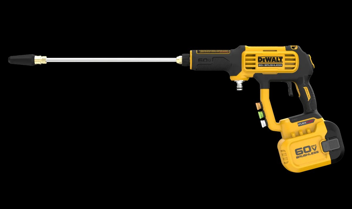 Lavadora de Pressão Portátil, Bateria 60V Flexvolt, 1000 Psi, Brushless, Função Autossucção, 2 Veloc DeWalt — foto 2