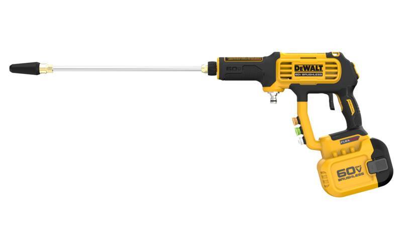 Lavadora de Pressão Portátil, Bateria 60V Flexvolt, 1000 Psi, Brushless, Função Autossucção, 2 Veloc DeWalt